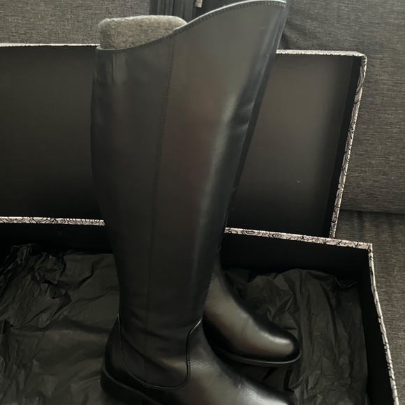 Ted&Muffy Huntsman Boots in Black Leather - Picture 3 of 10